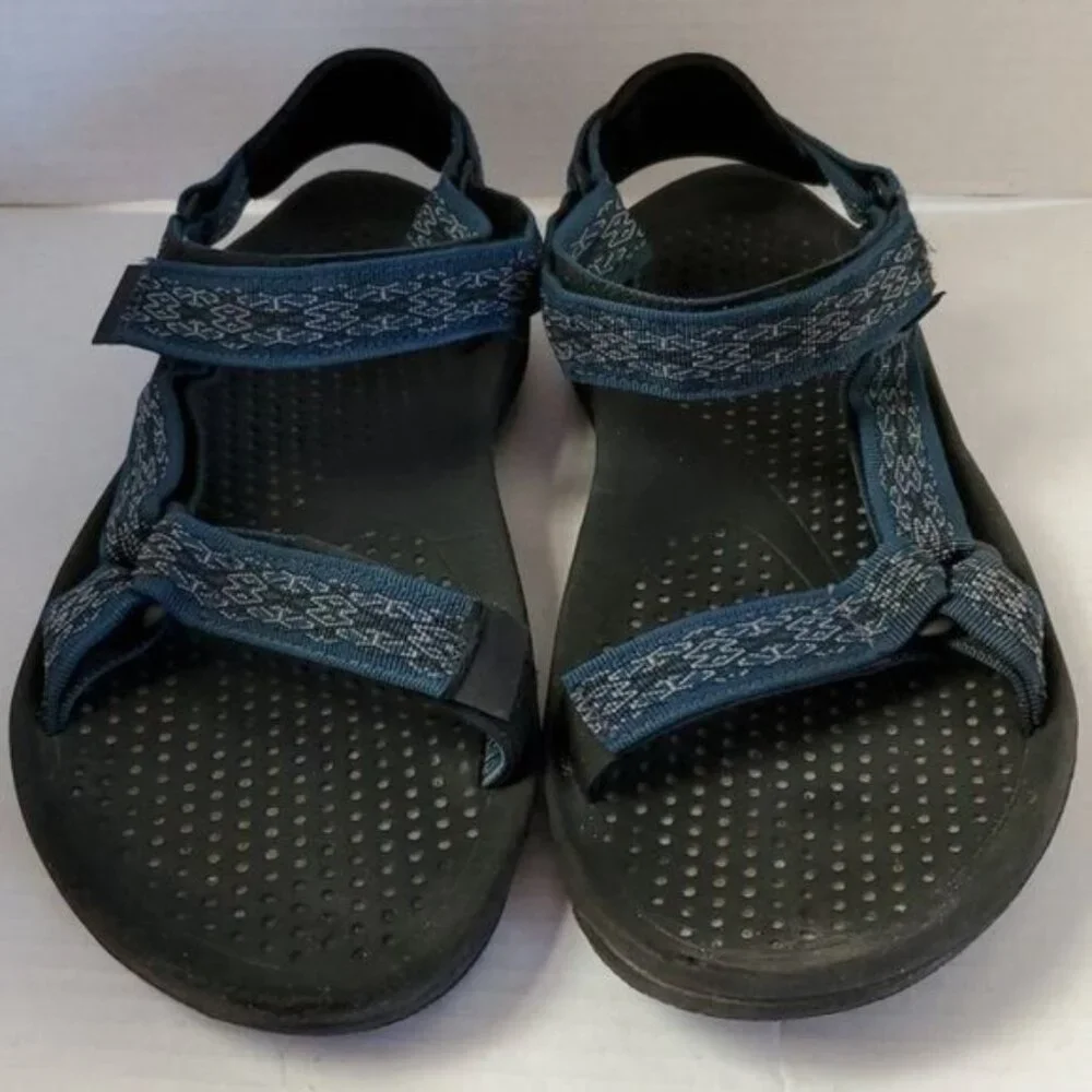 Teva Original Hiking Sandals Shoes Universal Water Sports Blue Men's MAN'S 13